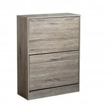 Scarpiera Sally Naturale: Legno, cm 60x24x80