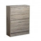 Sally Natural Shoe Rack: Wood, 60x24x80 cm