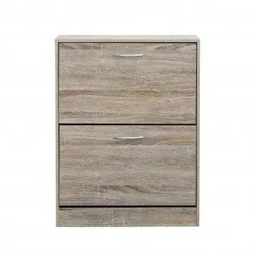 Scarpiera Sally Naturale: Legno, cm 60x24x80