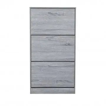 Scarpiera Vicky Grigio Chiaro: Legno, cm 60x24x115