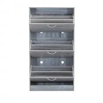 Scarpiera Vicky Grigio Chiaro: Legno, cm 60x24x115