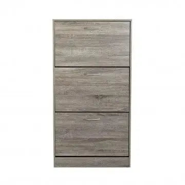 Scarpiera Vicky Naturale: Legno, cm 60x24x115
