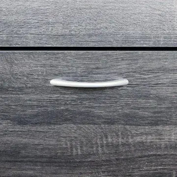 Scarpiera Wendy Grigio Scuro: Legno, cm 60x24x150