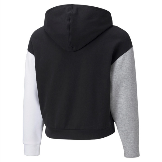 Puma Felpa da ragazza con cappuccio Modern Sports Hoodie G 589214 01 nero