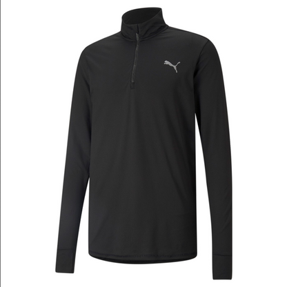 Puma Maglia da corsa mezza zip manica lunga Run Favorite 1/4 Zip M 520211 01 black