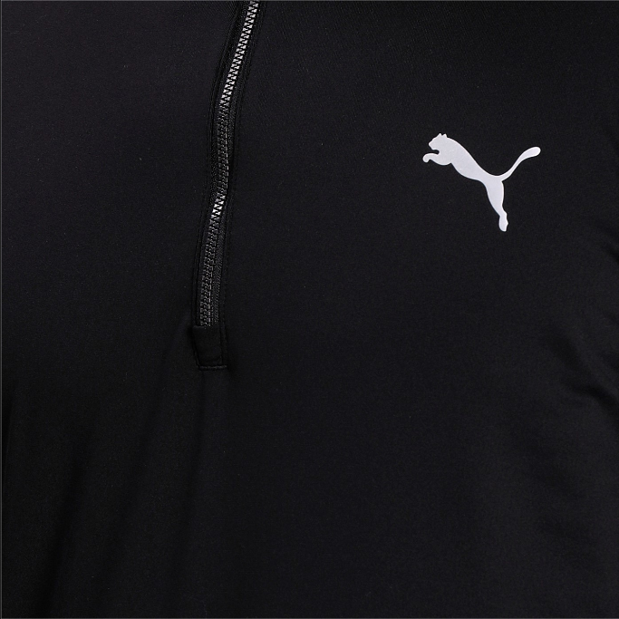 Puma Maglia da corsa mezza zip manica lunga Run Favorite 1/4 Zip M 520211 01 black