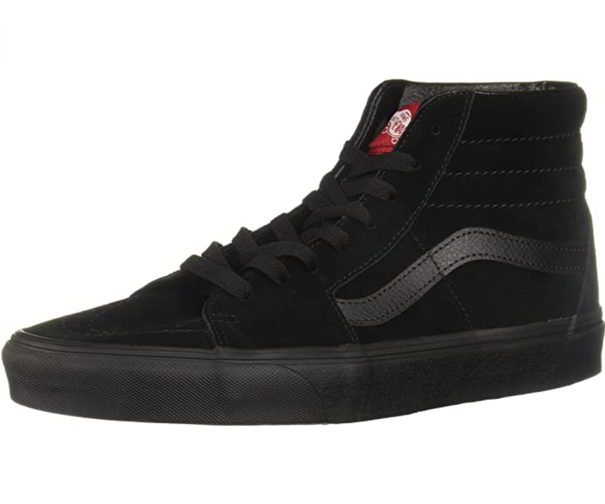 Vans Sk8-Hi VN000D5IBKA Nero Total Black | Sneaker Alta Unisex Pelle