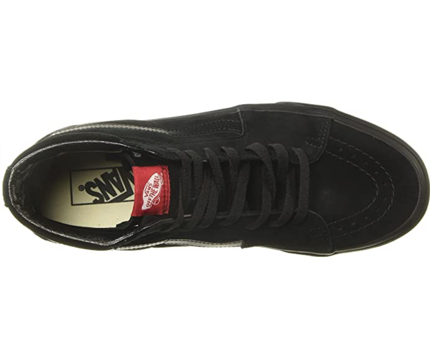 Vans Sk8-Hi VN000D5IBKA Nero Total Black | Sneaker Alta Unisex Pelle