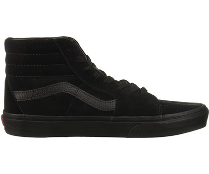 Vans Sk8-Hi VN000D5IBKA Nero Total Black | Sneaker Alta Unisex Pelle