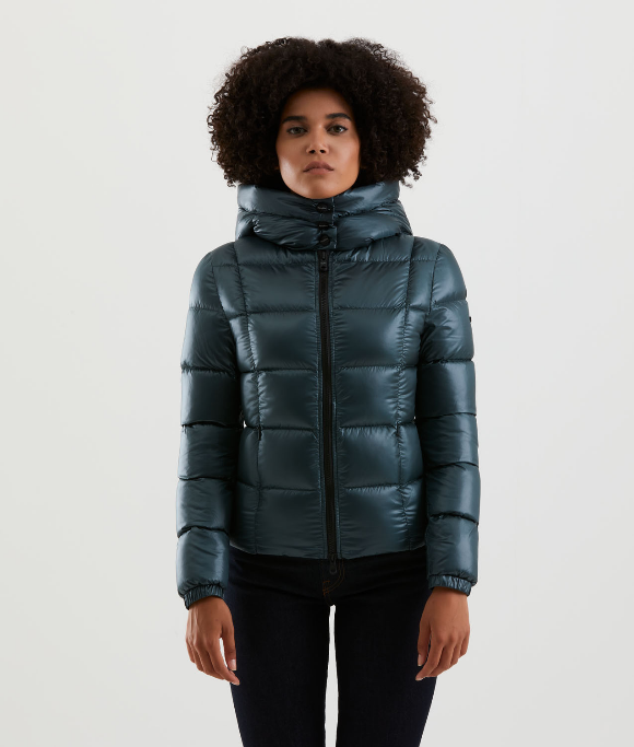 RefrigiWear Piumino Donna Ashley NY0183 E03266 030 verde