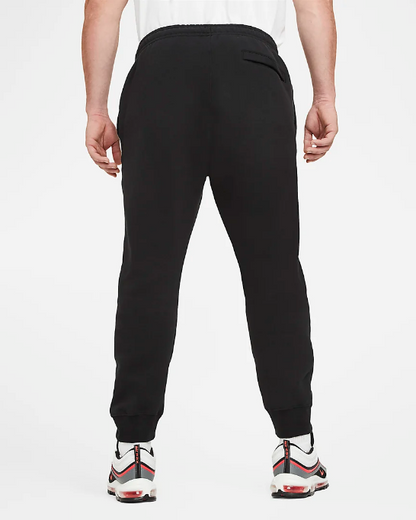 Nike Pantalone sportivo da adulto con elastico al fondo Jogger Club Fleece BV2671 010 nero