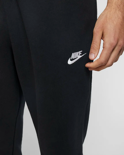 Nike Pantalone sportivo da adulto con elastico al fondo Jogger Club Fleece BV2671 010 nero