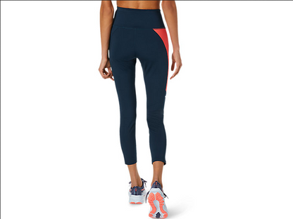 Asics pantalone sportivo aderente da donna Tokyo Highwaist Tight 2012A795 404 blu