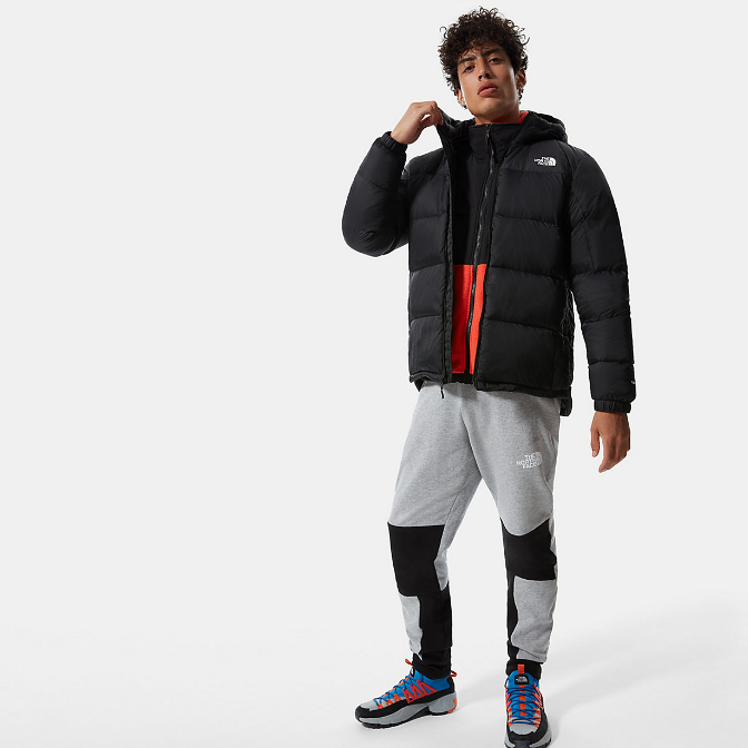 The North Face Piumino Uomo Diablo Down Hood NF0A4M9LKX7 Nero Fill Cappuccio