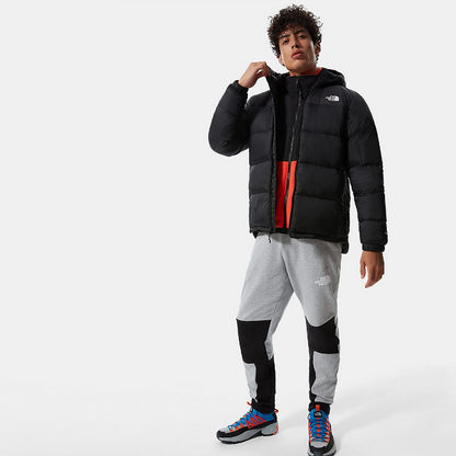 The North Face Piumino Uomo Diablo Down Hood NF0A4M9LKX7 Nero Fill Cappuccio