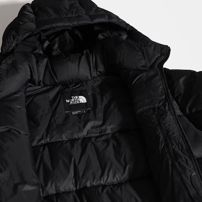The North Face Piumino Uomo Diablo Down Hood NF0A4M9LKX7 Nero Fill Cappuccio