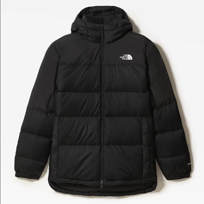The North Face Piumino Uomo Diablo Down Hood NF0A4M9LKX7 Nero Fill Cappuccio