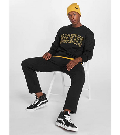 Dickies Men's Frederickburg 200213 Crew Neck Sweatshirt Black