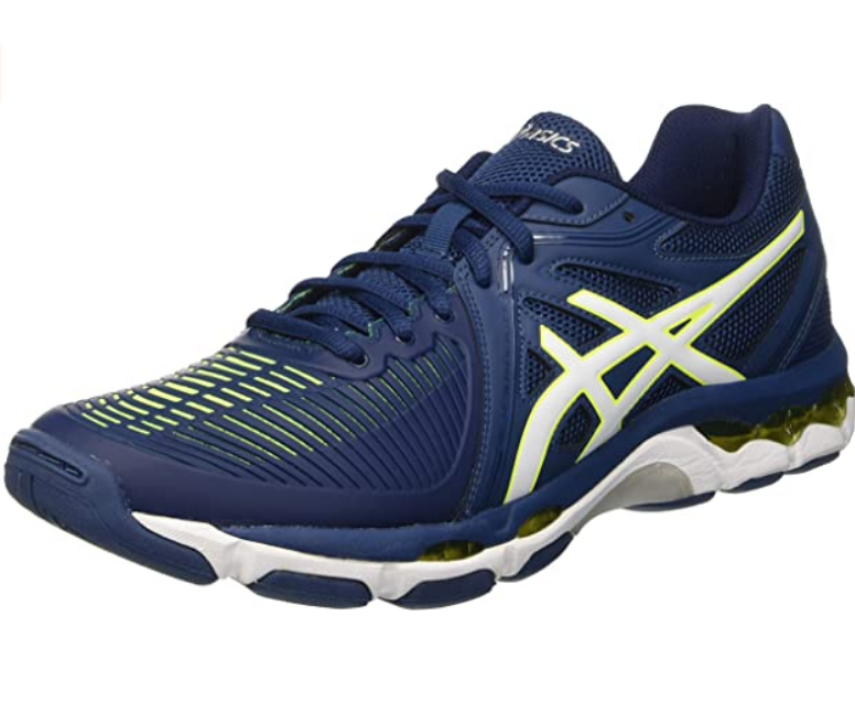 Asics scarpa bassa da pallavolo da uomo Gel Netburner Ballistic B507Y 5801 blu