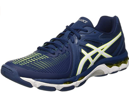 Asics scarpa bassa da pallavolo da uomo Gel Netburner Ballistic B507Y 5801 blu