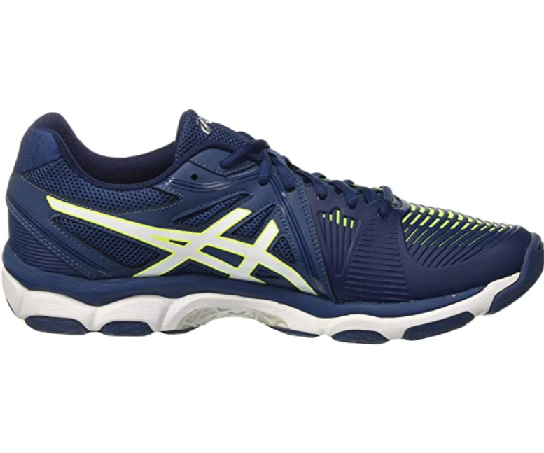 Asics scarpa bassa da pallavolo da uomo Gel Netburner Ballistic B507Y 5801 blu