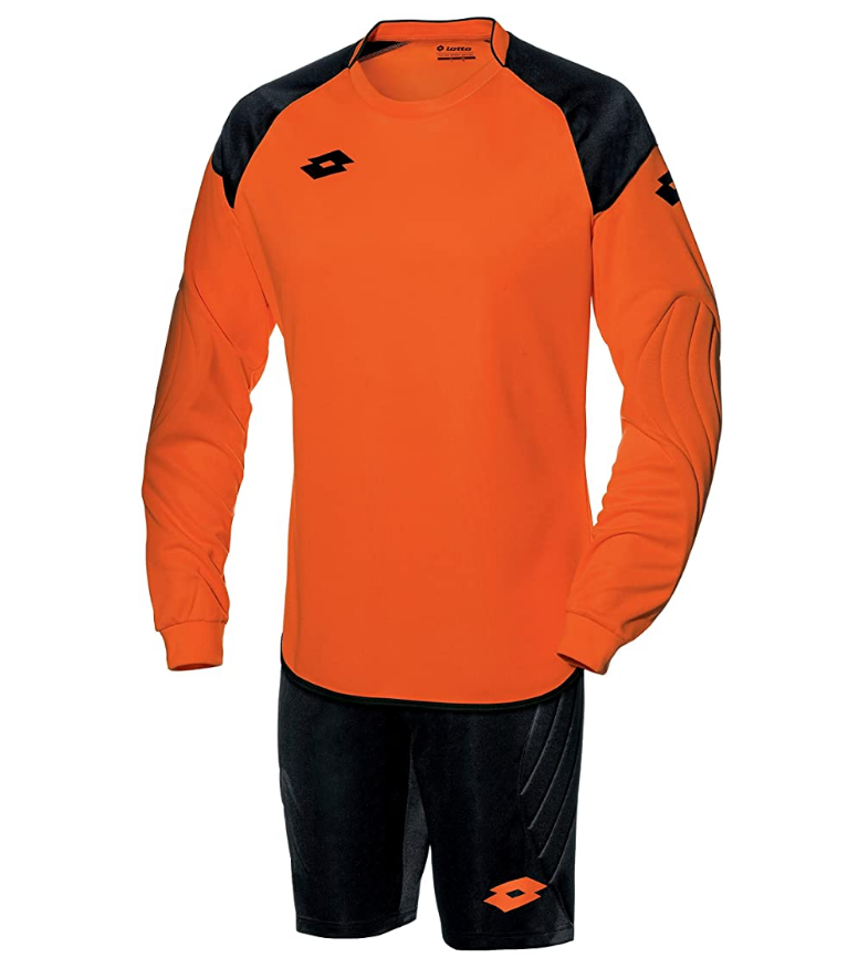 Lotto Completo da portiere manica lunga Cross S3716 arancio-nero
