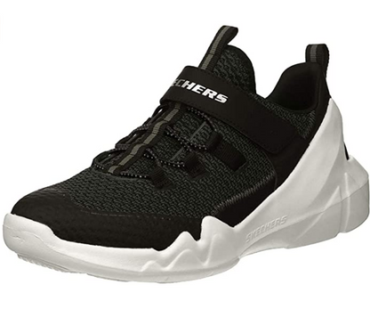 Skechers scarpa da ginnastica da ragazzo DLT-A Interserge 97960L BKCC nero grigio