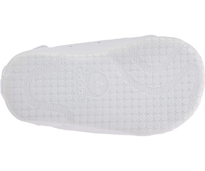 Adidas Original scarpa sneakers da culla Stan Smith Crib FY7892 bianco argento