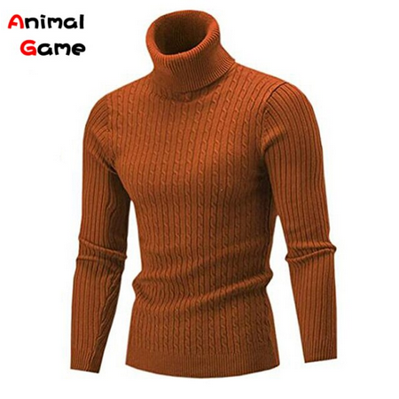 Maglione dolcevita caldo invernale maglione lavorato a maglia
