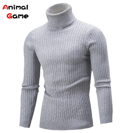 Maglione dolcevita caldo invernale maglione lavorato a maglia