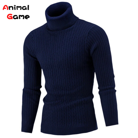 Maglione dolcevita caldo invernale maglione lavorato a maglia