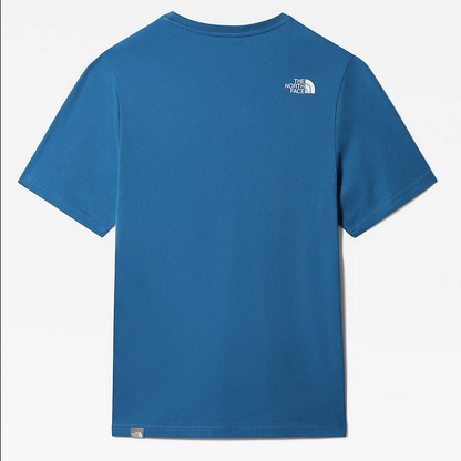 The North Face maglietta manica corta da uomo Simple Dome NF0A2TX5M191 celeste