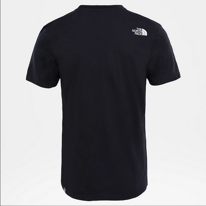 The North Face maglietta manica corte da uomo S/S Simple Dome NF0A2TX5JK31 nero