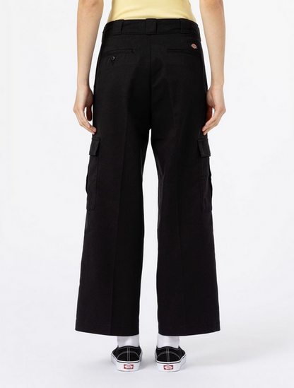Dickies pantalone con tasconi da donna W Hockinson Cargo DK0A4XNKBLK1 nero