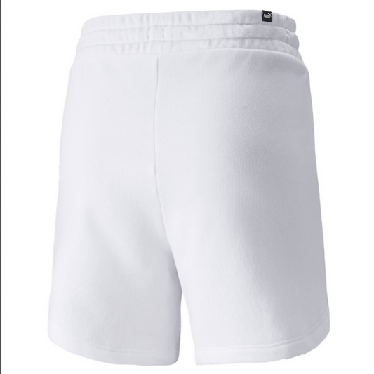 Puma pantaloncino sportivo da donna  Short Ess 5" High 848339 02 white