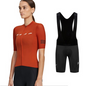 Women's summer outfit, women's summer cycling apparel, jersey and shorts set