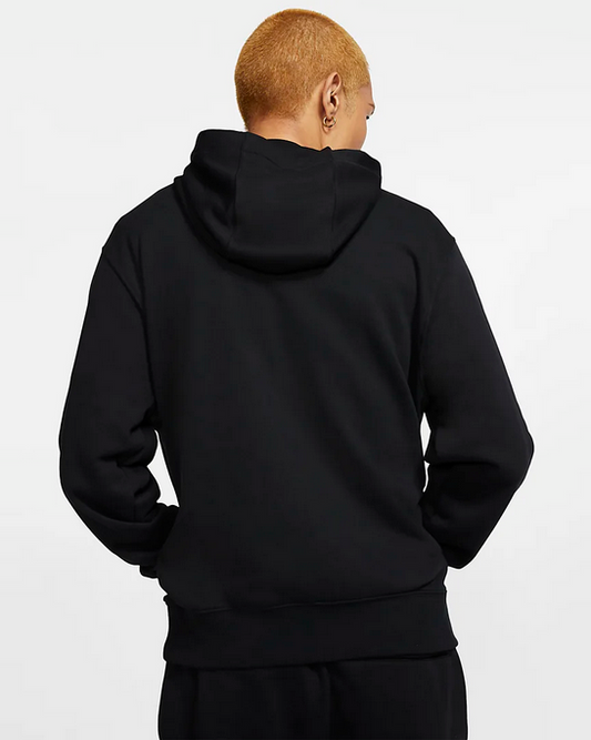 Nike Felpa da uomo con cappuccio e cerniera intera Sportswear Club  BV2648-010 nero