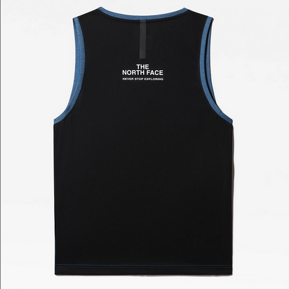 The North Face Canotta uomo Mountain Athletics NF0A5IEV5V9 banff blue dark heather-black