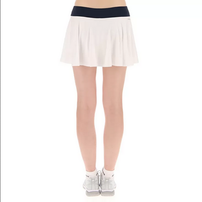 Lotto Gonna da tennis o per padel W IV Skirt 1 217352 2F8 bright white-orange