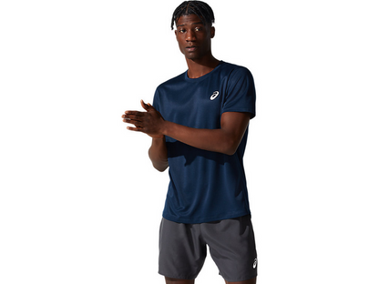 Asics maglietta tecnica per la corsa da uomo Core SS Top 2011C341 401 blu