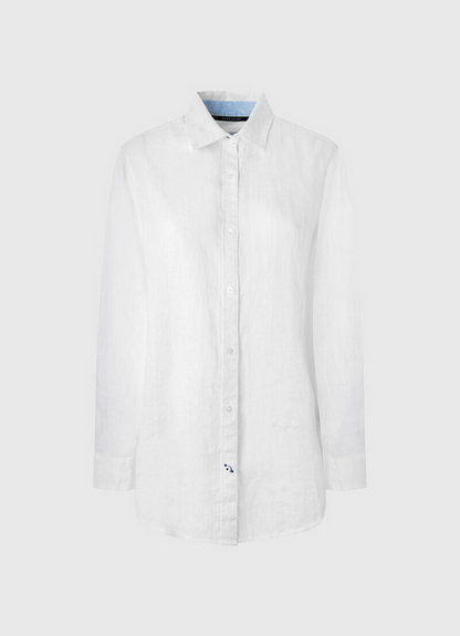 Pepe Jeans Ingrid shirt PL304212 8030FF White