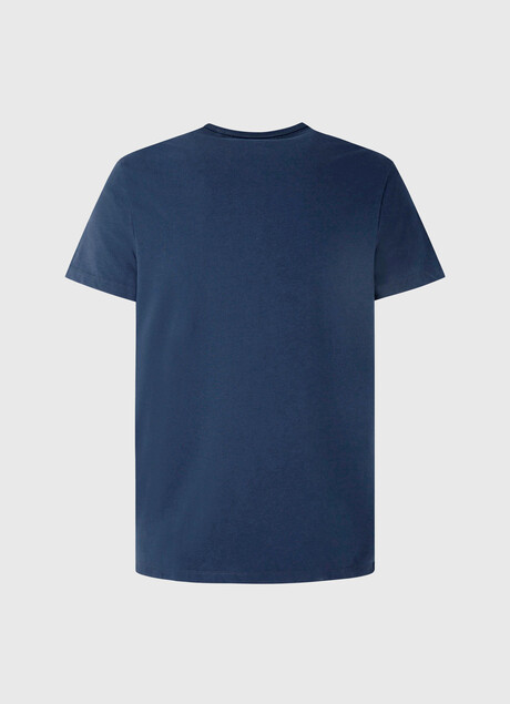 Pepe Jeans maglietta maniche corte Original Basic T-shirt PM508212 595 navy
