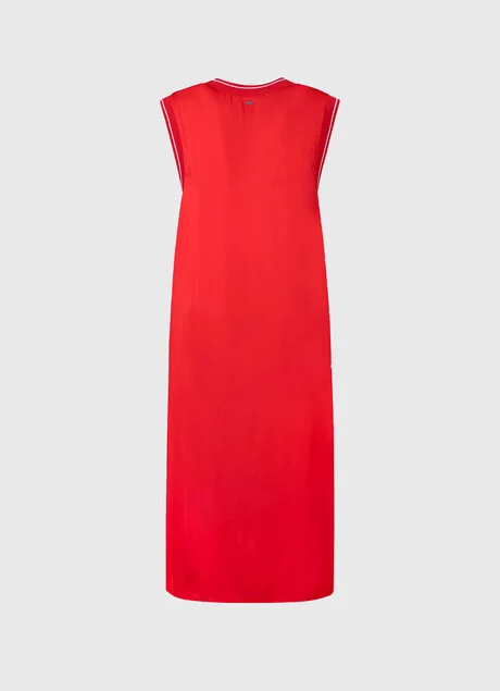 Pepe Jeans Abito Tunica Donna Matilda Rosso Royal - PL953027