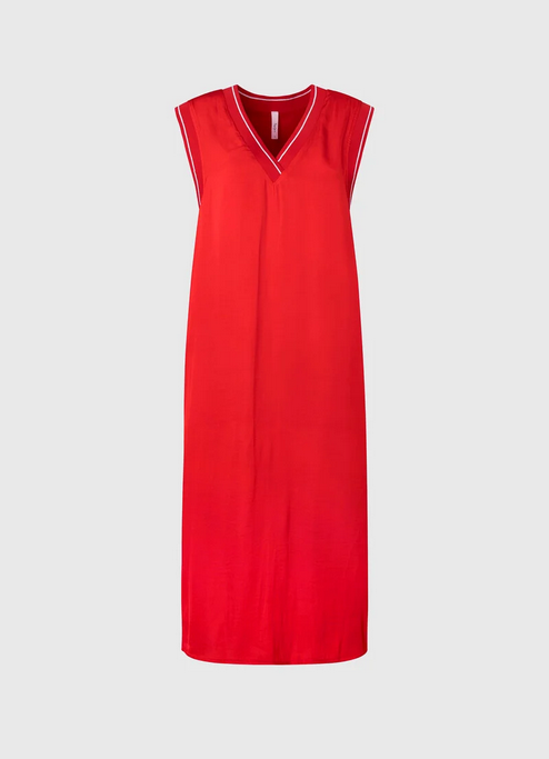 Pepe Jeans Abito Tunica Donna Matilda Rosso Royal - PL953027