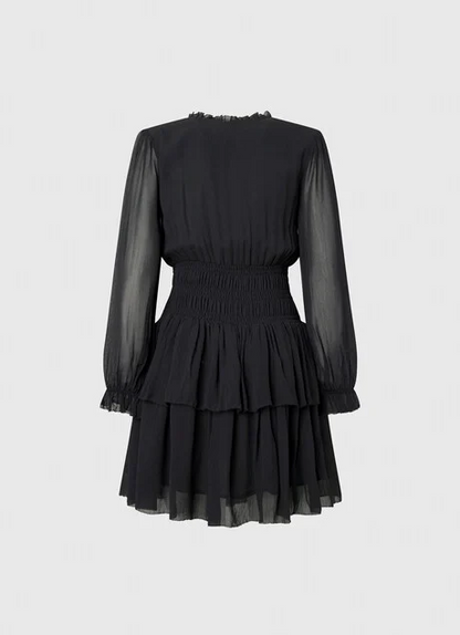 Pepe Jeans Lucy Romantic Mini Dress PL953018 999 black