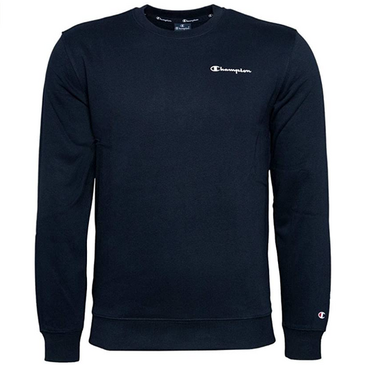 Champion maglia manica lunga in cotone Crewnwck Sweatshirt 214750 NNY blu