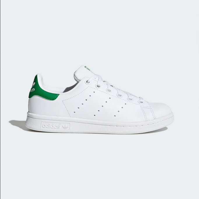 Adidas Originals Stan Smith Sneakers Junior Unisex Bianco Verde - M20605