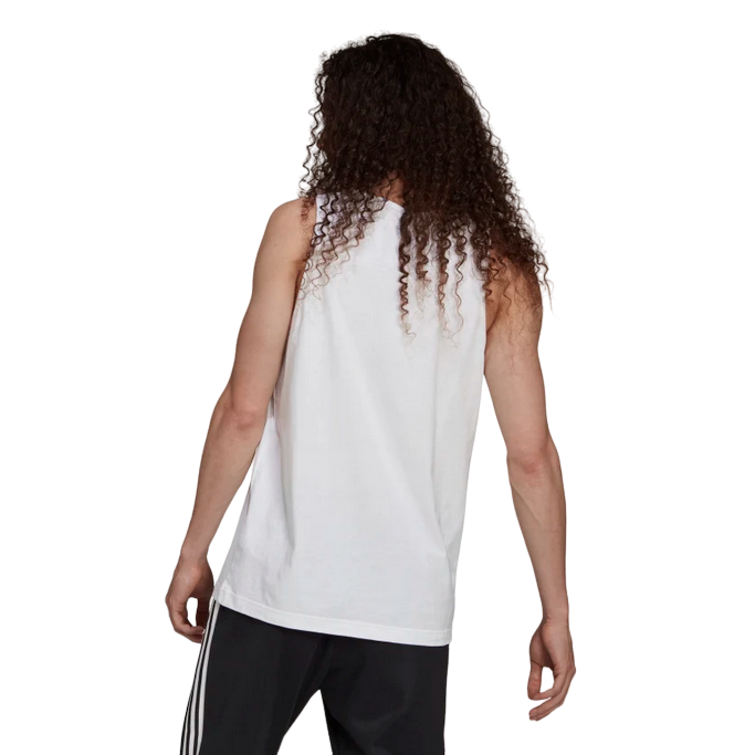 Adidas canotta sportiva da uomo Adicolor Essentials Trefoil H35497 bianco