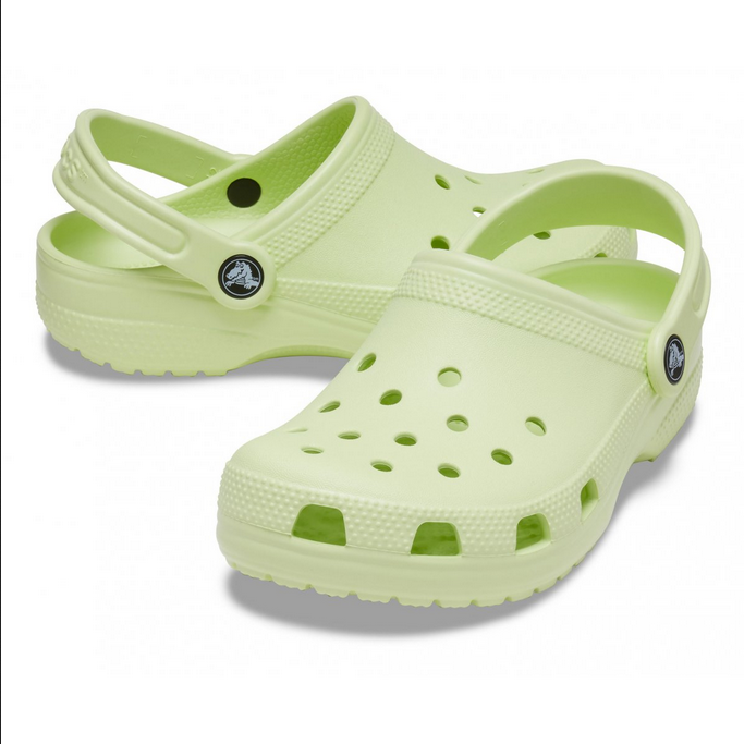 Crocs Zoccoli Bambino Classic Clog Kids Verde Celery - 206991-335