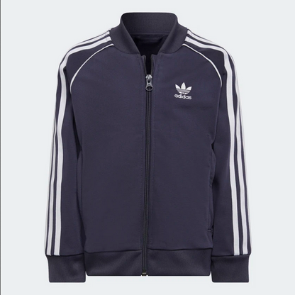 Adidas Originals Tuta Track Adicolor uniserx da bambino HF7472 blu-bianco